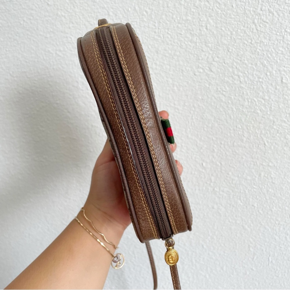 Gucci Gg Web Canvas Sherry Line Crossbody - image 8